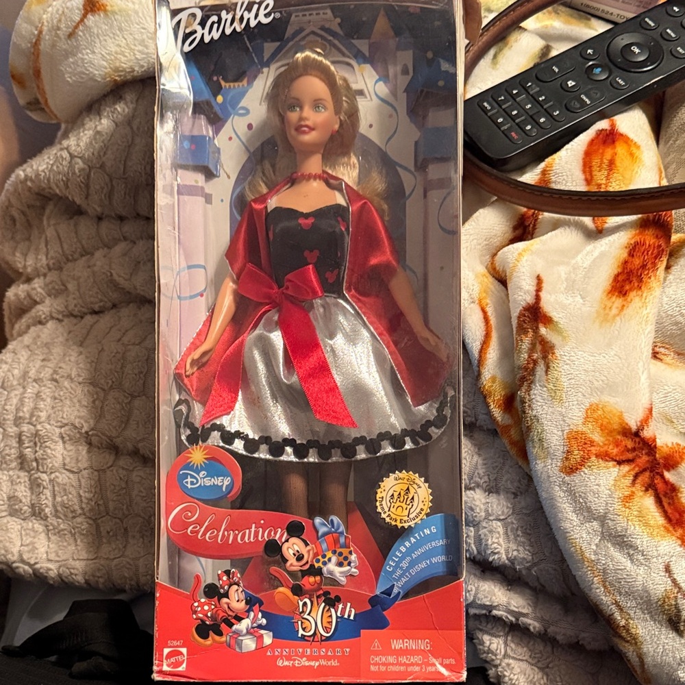 Disney Celebration Doll with Red and Silver Outfit